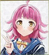 天王寺璃奈 描き下ろしミニ色紙 「映画 ラブライブ! 虹ヶ咲学園スクールアイドル同好会 完結編 第2章」 1週目入場者プレゼント