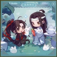 魏無羨＆藍忘機 執兎同帰シリーズ 色紙 「魔道祖師」