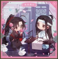 魏無羨＆藍忘機 筆底蔵歓シリーズ 色紙 「魔道祖師」