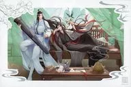 魏無羨＆藍忘機 只此青緑シリーズ 色紙 「魔道祖師」