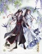 魏無羨＆藍忘機 停雲香霽シリーズ 縁無し色紙 「魔道祖師」