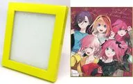 五つ子(イエロー) ミニ色紙フレーム(集合イラストミニ色紙付き) 「五等分の花嫁×アトレ秋葉原 GOTO AKIBA!」