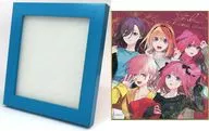 五つ子(ブルー) ミニ色紙フレーム(集合イラストミニ色紙付き) 「五等分の花嫁×アトレ秋葉原 GOTO AKIBA!」