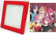 五つ子(レッド) ミニ色紙フレーム(集合イラストミニ色紙付き) 「五等分の花嫁×アトレ秋葉原 GOTO AKIBA!」