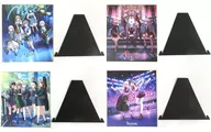[単品] 集合 特製キービジュアル色紙4枚セット 「Blu-ray BanG Dream! MyGO!!!!!×Ave Mujica 合同ライブ わかれ道の、その先へ 完全生産限定版」 同梱特典