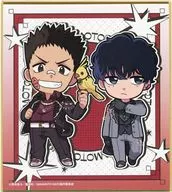 眞霜平助＆勢羽夏生 ミニ色紙 「キャラ福くじ SAKAMOTO DAYS」 F賞