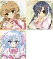 胡桃＆咲久耶＆芽唯 原画家描き下ろし色紙3枚セット 「ゆめこい～夢見る魔法少女と恋の呪文～」