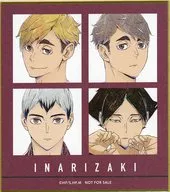 稲荷崎高校 集合 ミニ色紙 「ハイキュー!! TO THE TOP トレーディング Ani-Art 第6弾 ミニ色紙」 アニメイトBOX購入特典