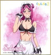 毒島桜子 ミニ色紙 「FAMくじ ぐらんぶるSeason2」 B-5賞
