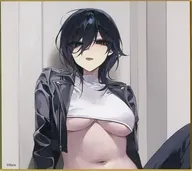 デザインF ミニ色紙 「DMMスクラッチ! イラストレーター バラ ～横山いしみ～ スクラッチ第二弾」 D-6賞