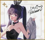 デザインF ミニ色紙 「DMMスクラッチ! イラストレーター Rosuuri スクラッチ」 D-6賞
