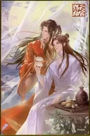 謝憐＆花城(月下) 色紙 「天官賜福 アニメ一周年特別展」 中国限定