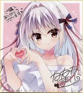 ミコト 複製サイン色紙  「DVDソフト 流る星 ふぁんでぃすく。商業流通版」 購入特典