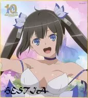 [単品] ヘスティア 色紙 「ダンジョンに出会いを求めるのは間違っているだろうか 10周年記念 POP UP」