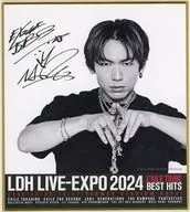 NAOTO(三代目 J SOUL BROTHERS) プリントサイン入りミニ色紙 「LDH LIVE -EXPO 2024 -EXLE TRIBE BEST HITS-」 EXPOロト C賞