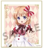 ココア 描き下ろしミニ色紙 「ご注文はうさぎですか? BLOOM」
