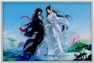 魏無羨＆藍忘機 水天清話 アクリル色紙 「魔道祖師」
