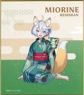 ミオリネ・レンブラン 「機動戦士ガンダム 水星の魔女 トレーディングミニ色紙」 セブンネット限定