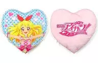 Hoshimiya Ichigo Heart-shaped Cushion "Gekihen Aikatsu!!"