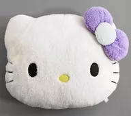 Kitty (White) Mega Jumbo Fluffy Moko Face Cushion パステルン Ver. "Hello Kitty"