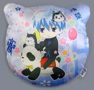 Kuroko Tetsuya Die Cut Cushion "Kuroko's BASKETBALL Black Bus Festival Final Festival @ Hanayashiki"