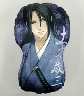 Hijikata Toshizo Die Cut Cushion "Hakuoki Shinkai Kaze no Sho" Otomeit Character Pop Store ~ Kumikyoku "Hyakka Ryoran" ~ Goods