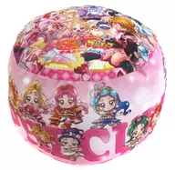 A. Cojín cilíndrico rosa "Movie HUG! Precure Futari wa Pretty Cure All Stars Memories"