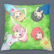 Gathering Cushion "Blu-ray/DVD Yuru Yuri ☆ Hi!" Animate Whole Roll Linked Purchase benefits