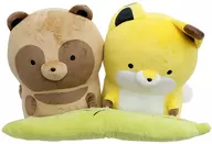 Raccoon & Fox PC Cushion 「 Raccoon & Fox 」 Premium Bandai Only