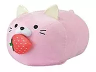 Cojín de la cumbre de frutas del gato de fresa "Cumbre de frutas del gato de fresa"