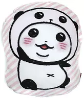 Panda in Panda (diagonal line) Chewy Cushion Round One Limited
