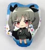 Anchovies (Yukatas) Mini Cushion "GIRLS & PANZER's Final Chapter : Galpan Summer Vacation in HMV"