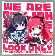 皇はねる＆二谷天寅 けもスクSDクッション 「けもの道☆ガーリッシュスクエア」 C99グッズ