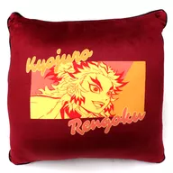 Kyojuro Rengoku (monocromo) Cojín de apoyo "Kimetsu no Yaiba × Shimamura"