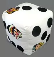 Assembled (White) Dice Cushion "Momotaro Dentetsu"