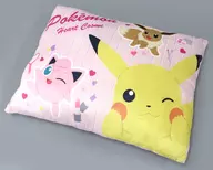 Pikachu & Pudding & Eevee Cushion "Pocket Monsters"