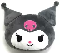 Large Face Cushion "Kuromi"