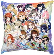 Conjunto de almofadas reversíveis "Virtual Youtuber Life Like a Live!" Exclusivo de Treva