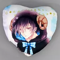 無神アズサ ハート型クッション 「DIABOLIK LOVERS Good Night. Black Sheep くじ Type B」 A4賞