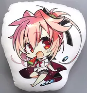 Kamimukun (Summer Uniform) Diecut Cushion "Gema KUJI カクウフレンド" A-1 Prize