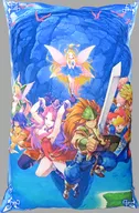 Package illustration BIG cushion "Seiken Densetsu 3 トライアルズ of Mana" limited to Taito