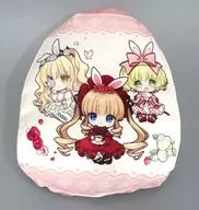 Yukihana 綺晶, Crimson & Hina Strawberry Cushion "DMM Scratch! Rozen Maiden" A-1 Prize