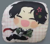Buzene Die-cut Almohadón "Wanpaku! Katana Ranbu POP UP SHOP ~ Saludo a todos ~"