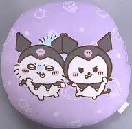 Flying squirrel & Kuromi Cushion "Little Kawa something small and cute × Sanrio Character Chotto's ×Avail"
