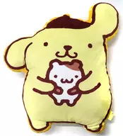 Sanrio Character Sutters, una almohada de troquelado de Pompompurin
