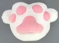 白色肉球手套抱枕