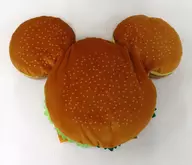 Mickey Mouse Mickey Burger Cushion (with contents) "Disney" Tokyo Disney Resort only