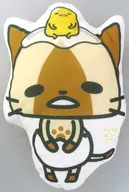 Monster Hunter x Gudetama Die Cut Almohadón