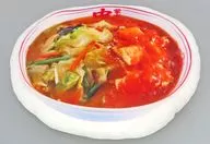 Mongolian Stir-fried Vegetable Noodle Soup Fuwamui Cushion ~ Mongolian Stir-fried Vegetable Noodle Soup & Arctic Stir-fried Vegetable Noodle Soup ~ "Mongolian ramen Nakamoto"