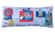 Stitch & Sclamp (no vertical cut) Premium Long Cushion "Lilo & Stitch" Round One Limited Edition